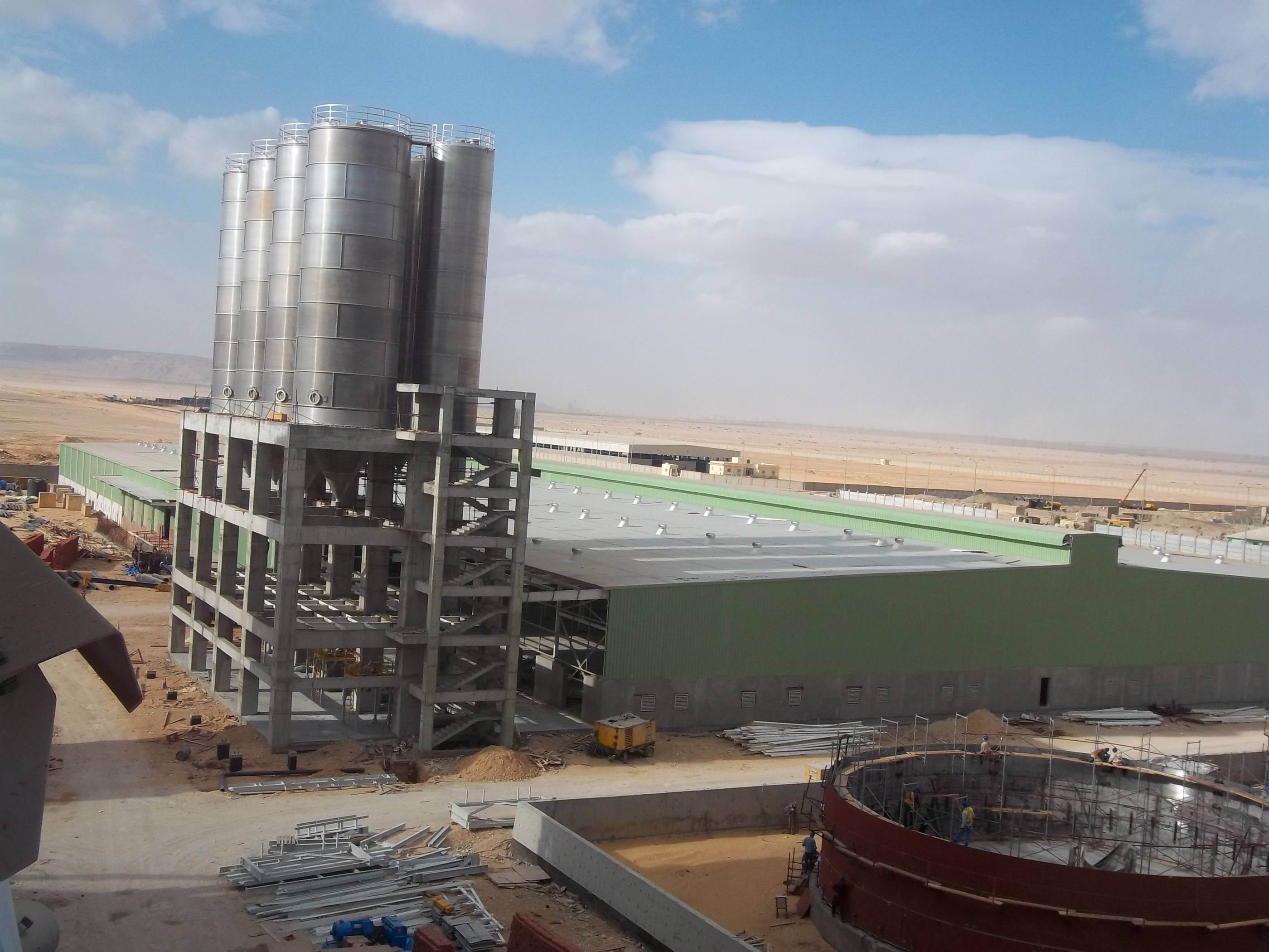 "Egyptian Propylene & Polypropylene (EPPC) Plant Industrial Project, Portsaid , Egypt "
